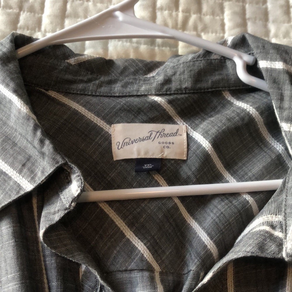 Target Universal Threads Tie Button Up Shirt - image 2